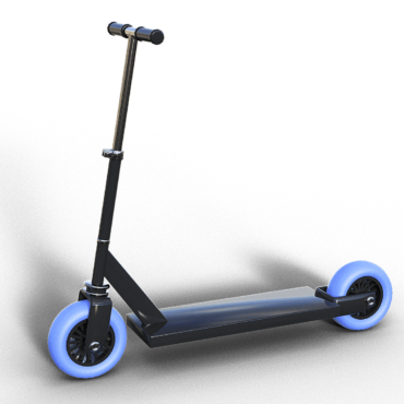 Regular kick scooter